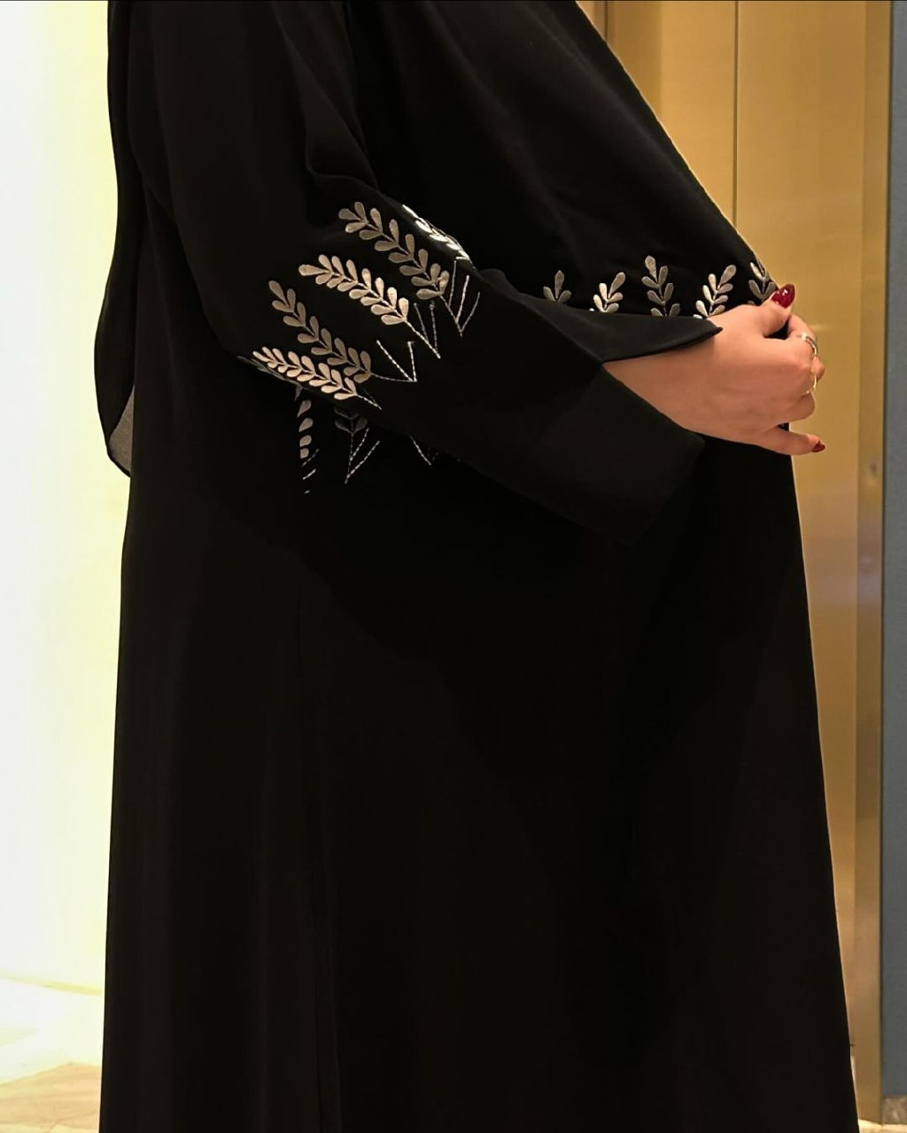 عباية تطريز