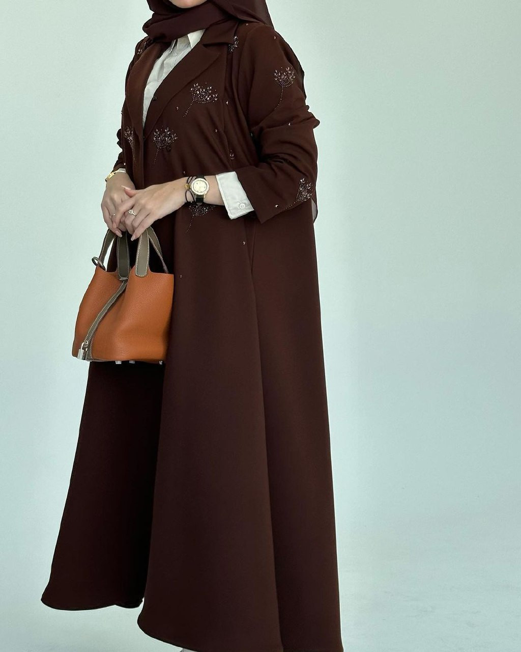 عباية ملون شك يدوي